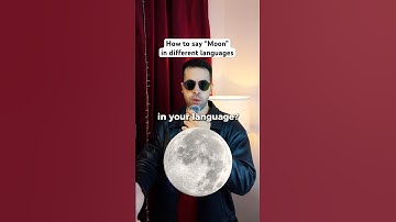 “Moon” 🌕 in different languages! #languagelearning #languages #moonlight #funny