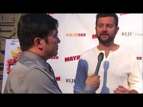 Beyond Fest 2017: Zack Andrews Red Carpet Interview at Mayhem Premiere