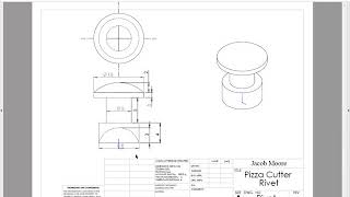 Rivet Part - SolidWorks 2018 Tutorial