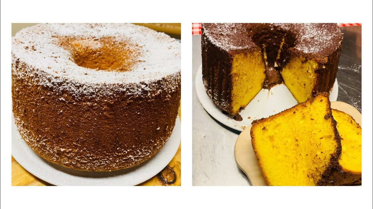 chiffon cake arancia e cioccolato. Come farla perfetta con successo.la torta americana più amata