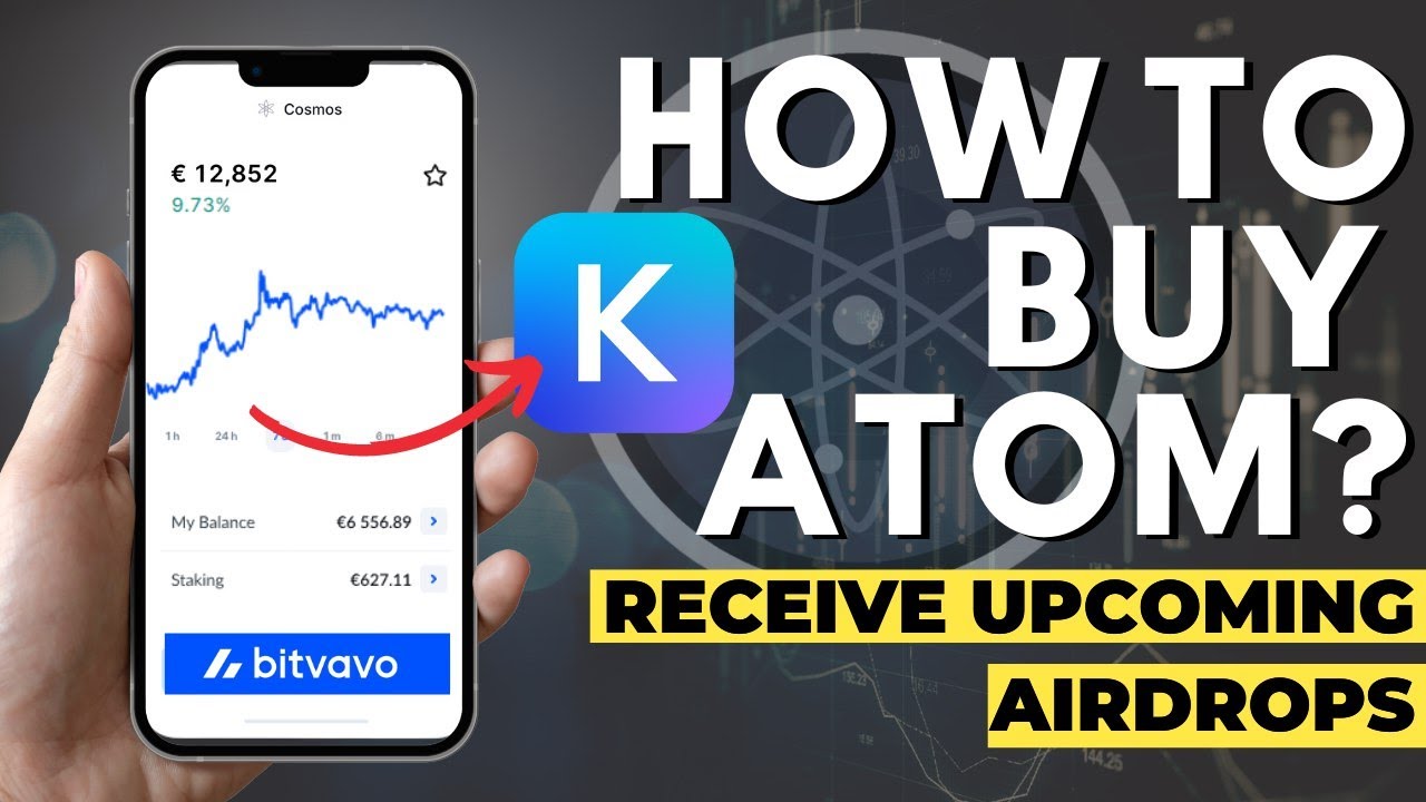 How to Buy + Stake ATOM To Receive Airdrops (DO IT NOW)