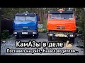 КамАЗы в РАБОТЕ!! / видео за весну-лето. Поставил синий на учет, нашел водителя 👌