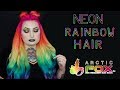 RAINBOW HAIR | ARCTIC FOX!