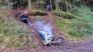 CRAZIEST Enduro Riding I've EVER Done! Ridiculous Hill Climbs & Wide Open Trails