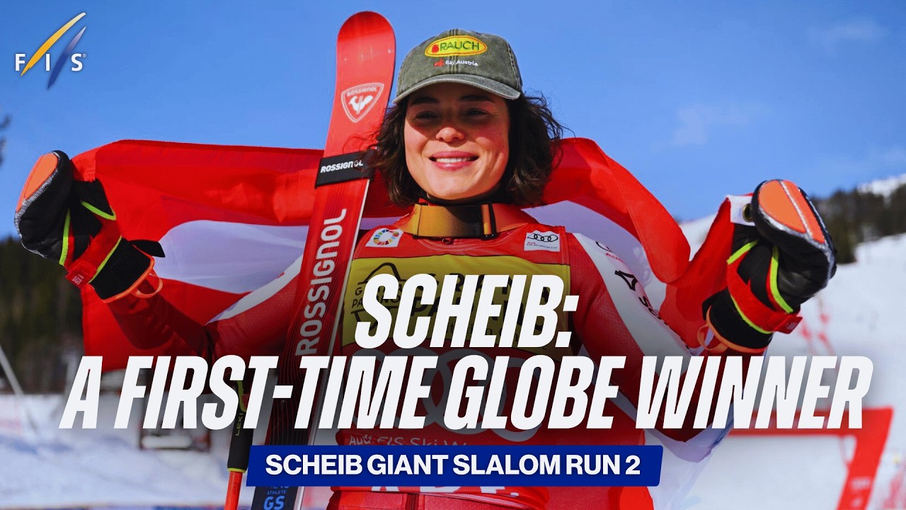 Julia Scheib Wins Her Fifth Giant Slalom in Alpine Ski World Cup Season in Are and Clinches the Crystal Globe