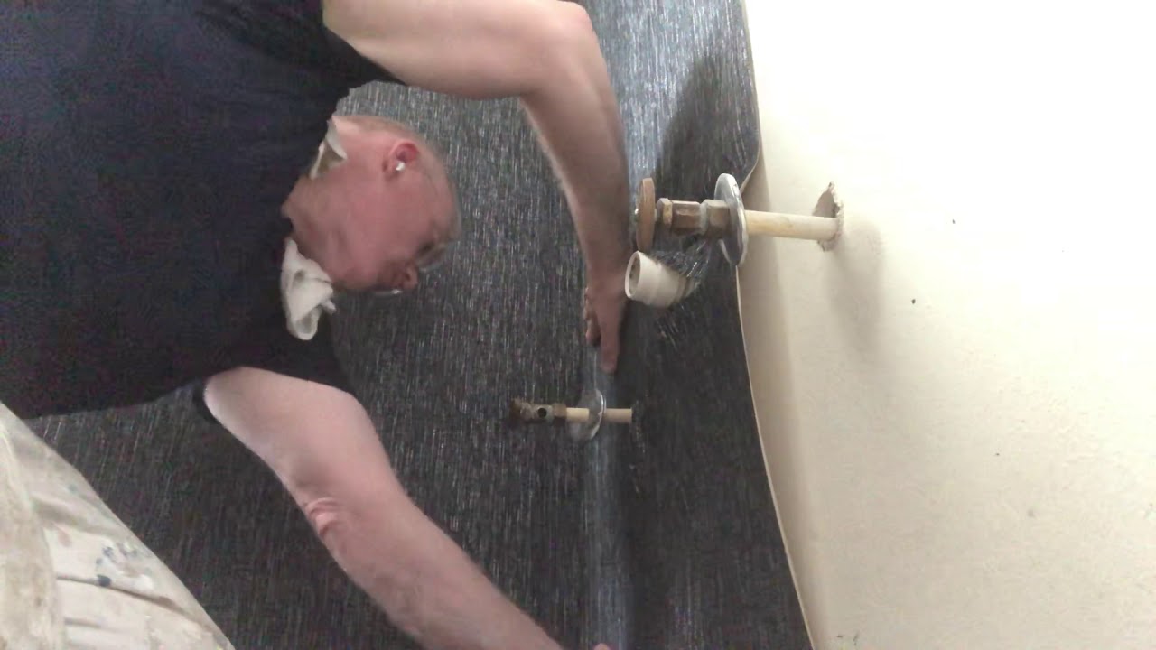 WALLPAPERING AROUND PIPES! YouTube