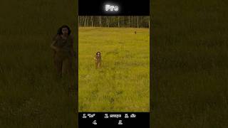 Chasing scene on the grassland | Prey (2022)
