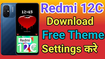 Redmi 12C Theme Change Kaise Kare | How To Theme Change Redmi 12C Theme Download Kaise Kare