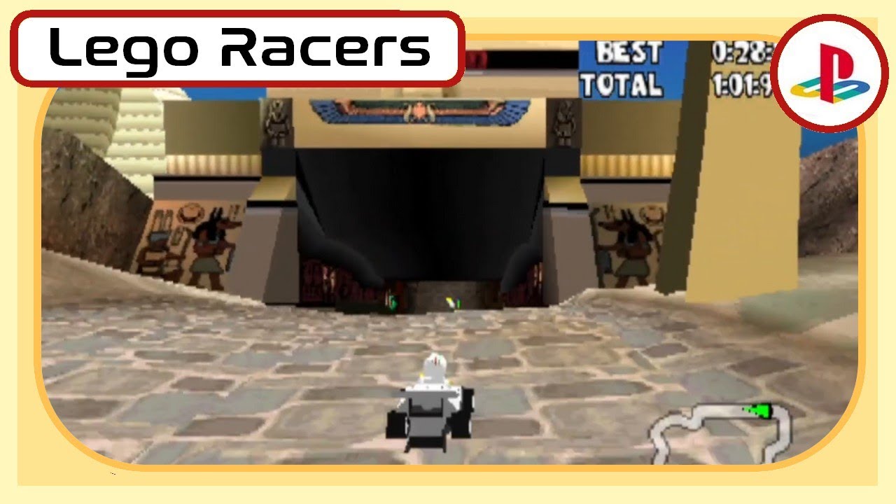 LEGO RACERS "Desert Adventure Dragway" | Speedrun [PSX]