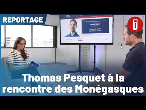Thomas Pesquet meets the people of Monaco