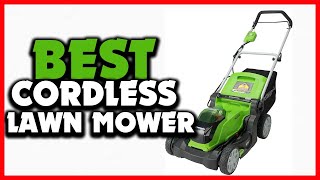 ✅Top 5 Best Cordless Lawn Mower in 2025