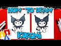 How To Draw Kuromi From Hello Kitty 