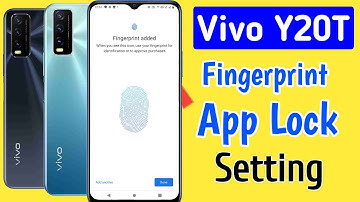 Vivo y20t fingerprint app lock/vivo y20t me app lock kaise kare/vivo apps lock setting