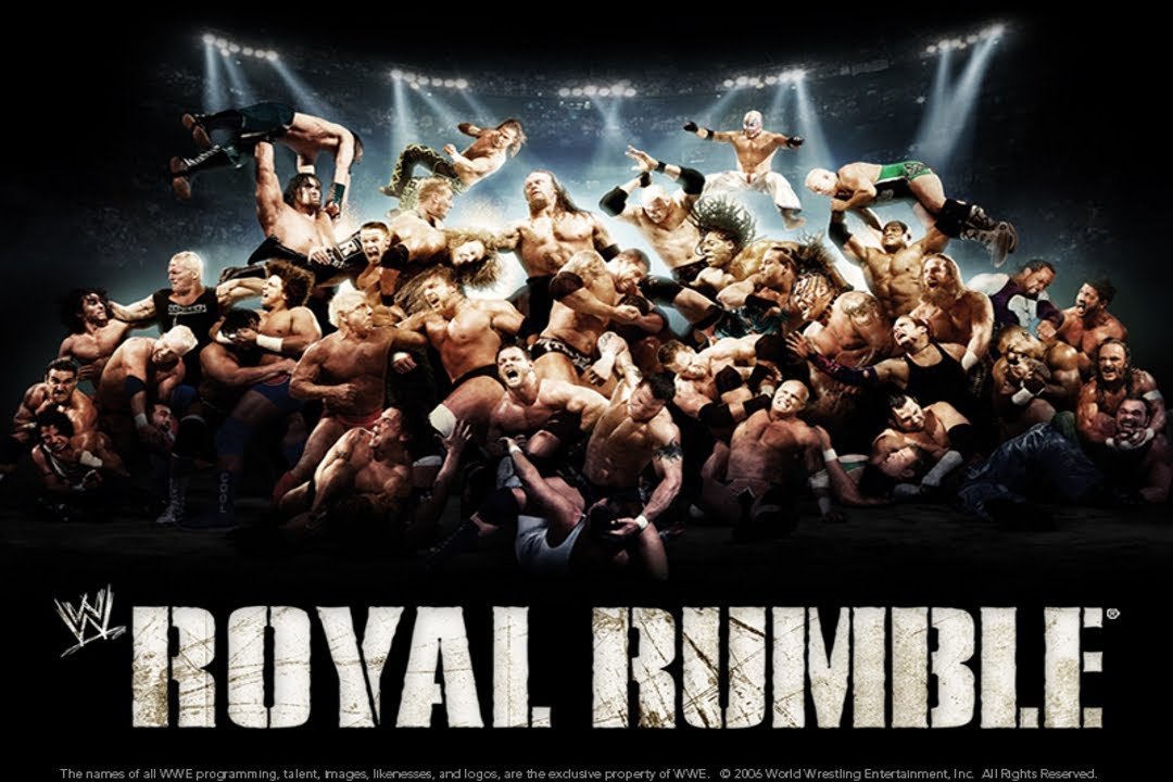 WWE' 13 - 40 Man Royal Rumble Match On Legend HD