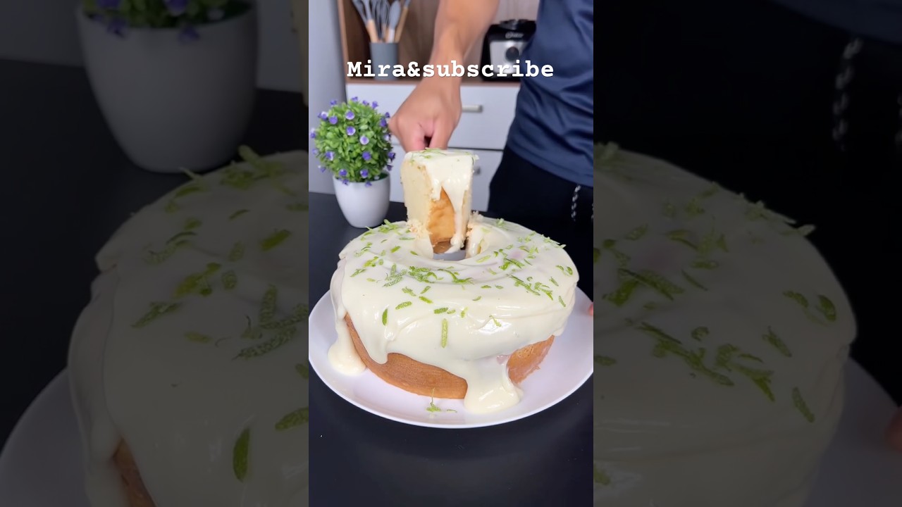 Como hacer pastel de limón,receta fácil#subscribe