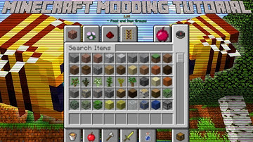 Minecraft Modding 1.15 | Episode 5 - Food and ItemGroups