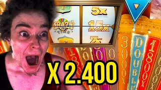 Я ПОЙМАЛ ЗАНОС X2400 В CRAZY TIME ! ЗАНОСЫ НЕДЕЛИ В КРЕЙЗИ ТАЙМ !!