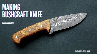 making bushcraft knife