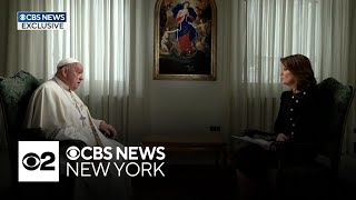 Pope Francis speaks exclusively to CBS News about Israel-Hamas war