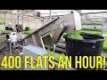 THIS MICROGREENS HARVESTER CAN CUT 400 FLATS AN HOUR!!!