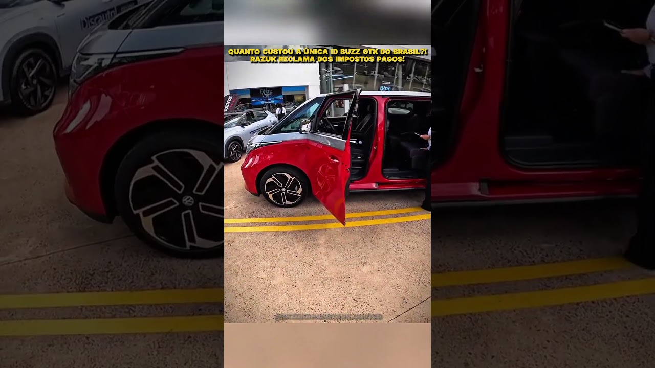 QUANTO CUSTA UMA ID BUZZ GTX?! #razukbackstage #cortes #volkswagen #idbuzz #shorts