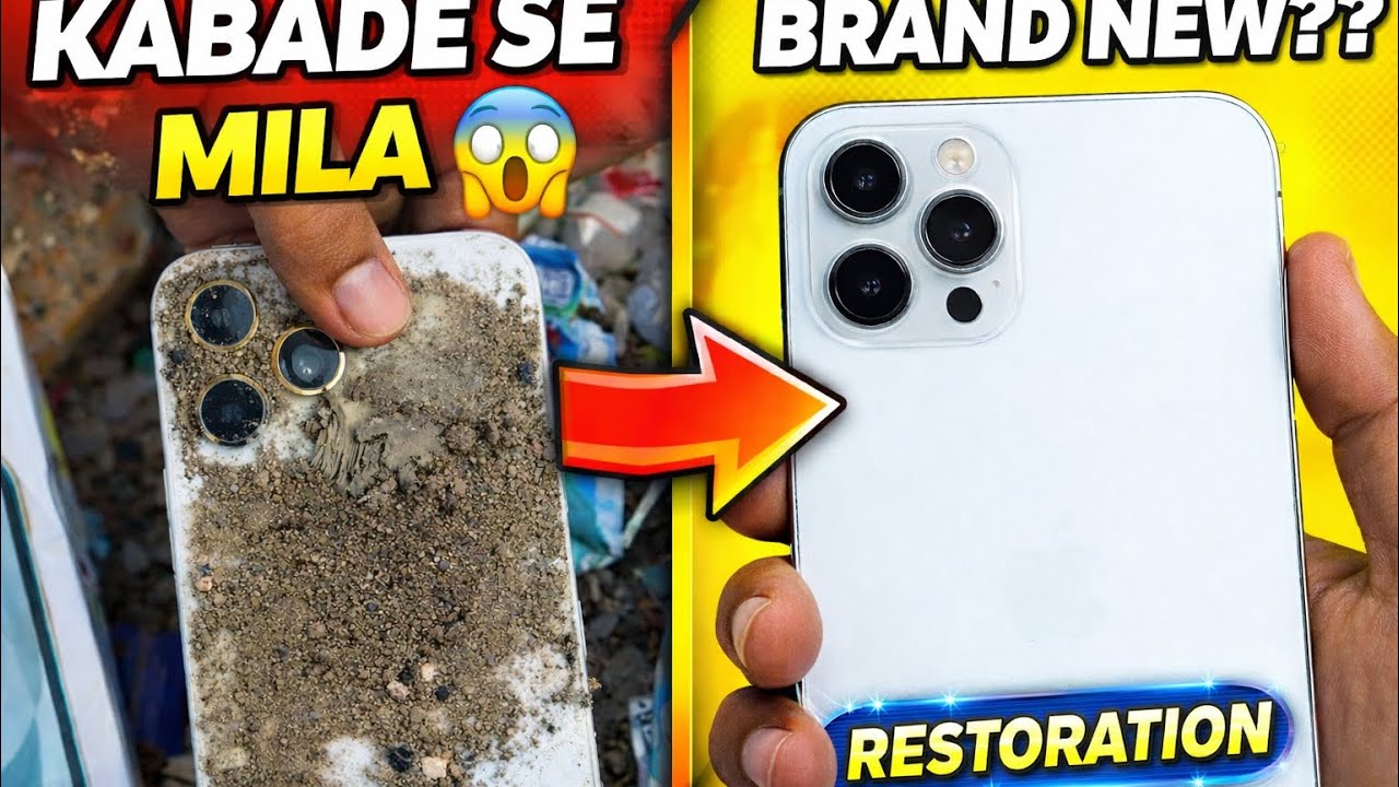 Kabaade Se Mila iPhone 12 Pro 😱 | 100% Restoration | Garbage to Brand New 🤯 #restore #iPhone ne