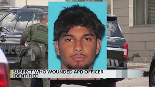 APD names suspect who wounded officer in police shooting
