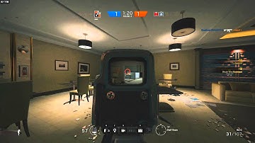 Rainbow Six Siege 1v5 Clutch + 4K Spawnkill