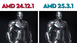 AMD Drivers Update 25.3.1 VS 24.12.1 AMD Adrenalin Edition 25.3.1 New Update 7800xt