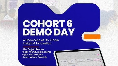 Cohort 6 Mentorship Students: Demo Day Showcase!