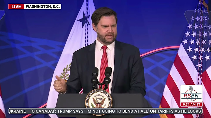 FULL SPEECH: VP JD Vance Addresses the American Dynamism Summit - 3/18/25