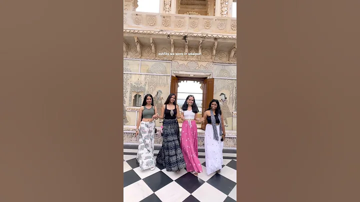 Ep-10/ Outfits we wore in उदयपुर🥰❤️ #shorts #youtubeshorts #udaipur