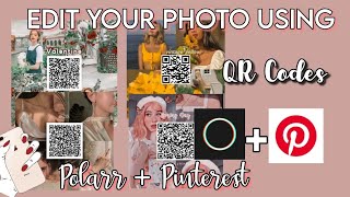 HOW TO EDIT A PHOTO USING QR CODES ON POLARR + PINTEREST | Ideas and Tutorial | Angel Paner screenshot 4