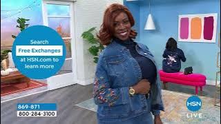 DG2 From the Vault Virtual Stretch Embroidered Denim Jac...