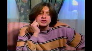 Sean Ryder of Happy Mondays Station ID on MTV 120 Minutes with Dave Kendall (1991.03.10)