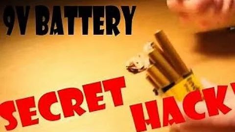 9 Volt Battery Hack You will be Surprised