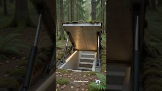 Secret Underground Luxury Bunker  | Hidden Survival Base | #halo