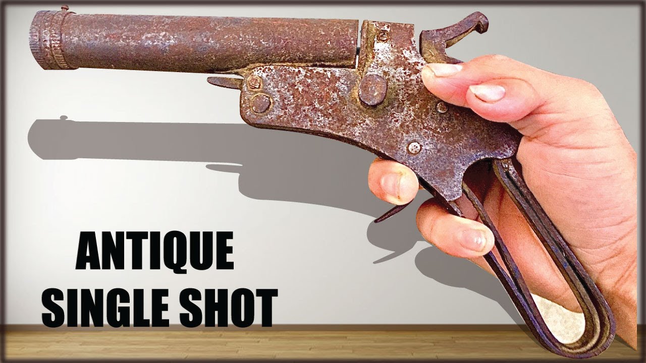 German single shot gun restoration