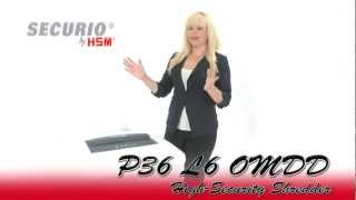 HSM Securio P36 HS L6 OMDD Combo NSA High Security Shredder