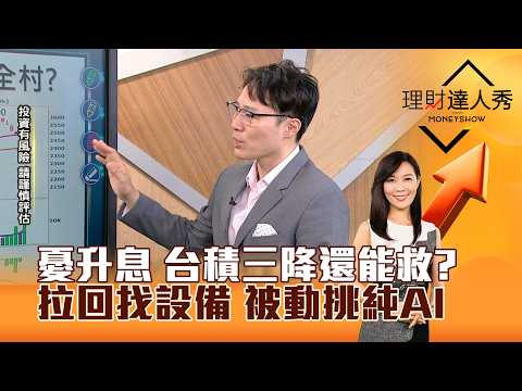 【理財達人秀】憂升息 台積三降還能救？拉回找設備 被動挑純AI｜李兆華、容逸燊 2026.10.15 part1