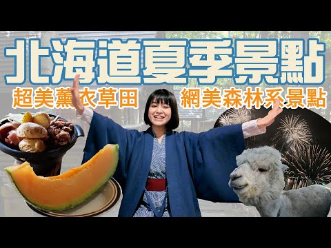 北海道夏日限定景點推薦！富良野薰衣草、日本最大花火大會 配上超甜哈密瓜吃到飽 暑假必去的浪漫行程｜喜鴻假期