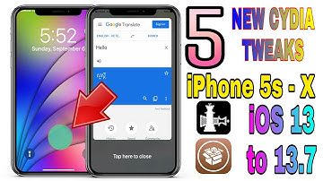 Top 5 Checkra1n/Cydia Tweaks for iOS 13.7 - 13