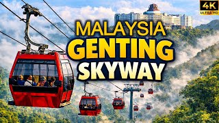 Genting Awana Skyway Cable Car Malaysia Fastest Way To Explore Genting Highlands 4K