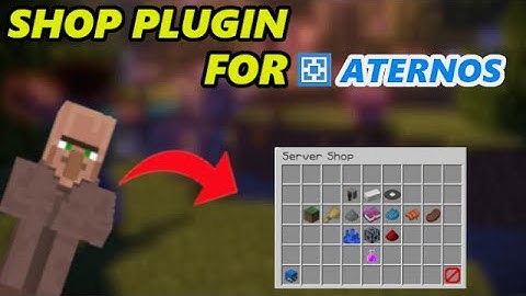 How To Add Economy Shop GUI Plugin in Aternos Server in 1.19 | Full Tutorial | EconomyShopGUI Plugin
