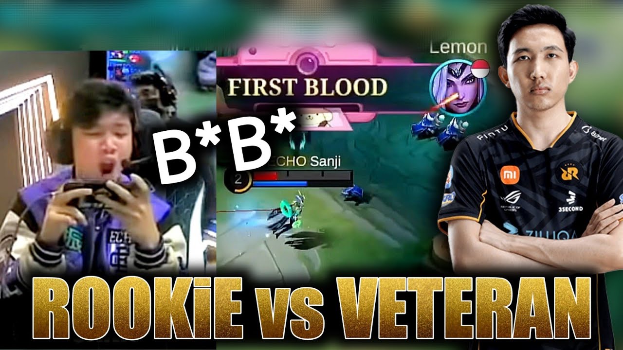 Veteran RRQ Lemon got schooled by rookie ECHO Sanji | ECHO vs RRQ M4