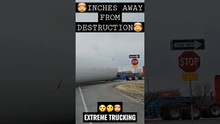 INCHES AWAY FROM DESTRUCTION... EXTREME TRUCKING