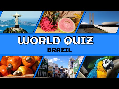 BRAZIL QUIZ - 20 TRIVIA Q&As | #W5 - Test your Brazil knowledge (Perguntas sobre o Brasil)?