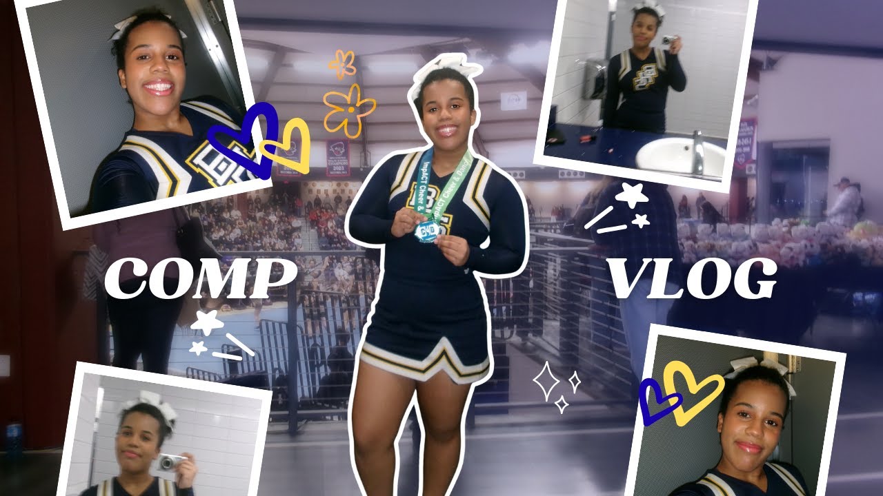 Cheer Competition Vlog | Varsity Cheer, GRWM