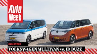 Volkswagen ID Buzz vs. Volkswagen Multivan - Duurtest