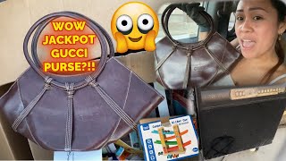 Dumpster Diving Jackpot I Found a Vintage Gucci Branded Purses, Antique Dishwasher etc Lucky day